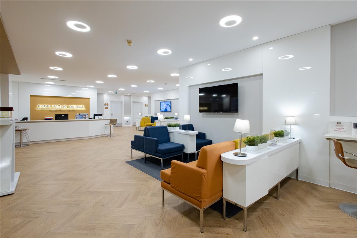 Women's Health Center - Waiting Area - Guven Hospital