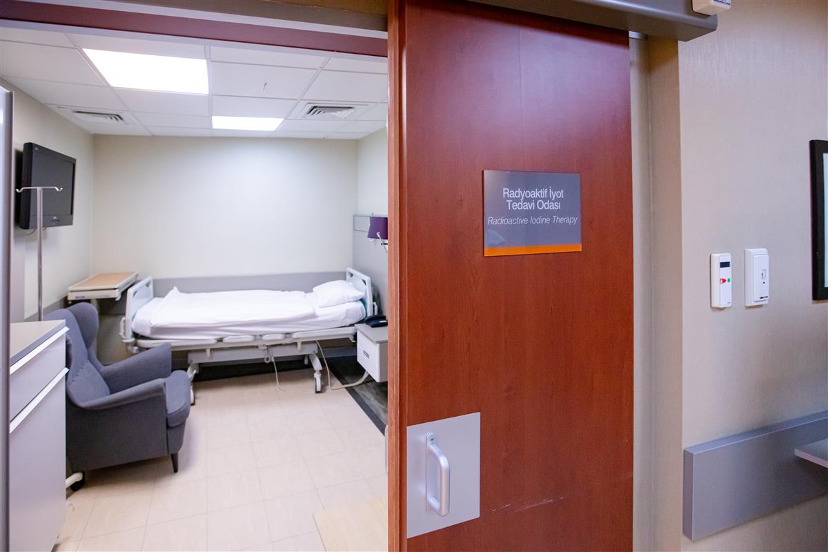 Radioactive Iodine Treatment Room - Guven Hospital